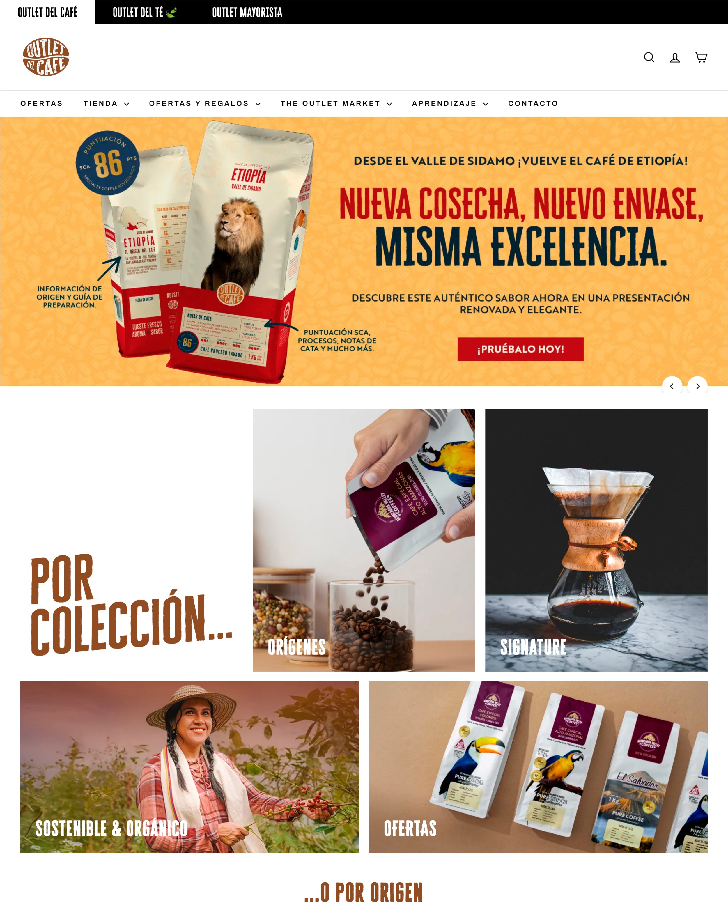 El Outlet del Café