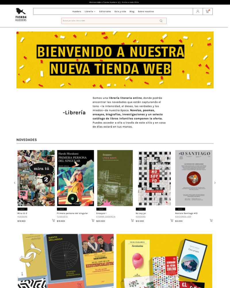 Tienda Hueders