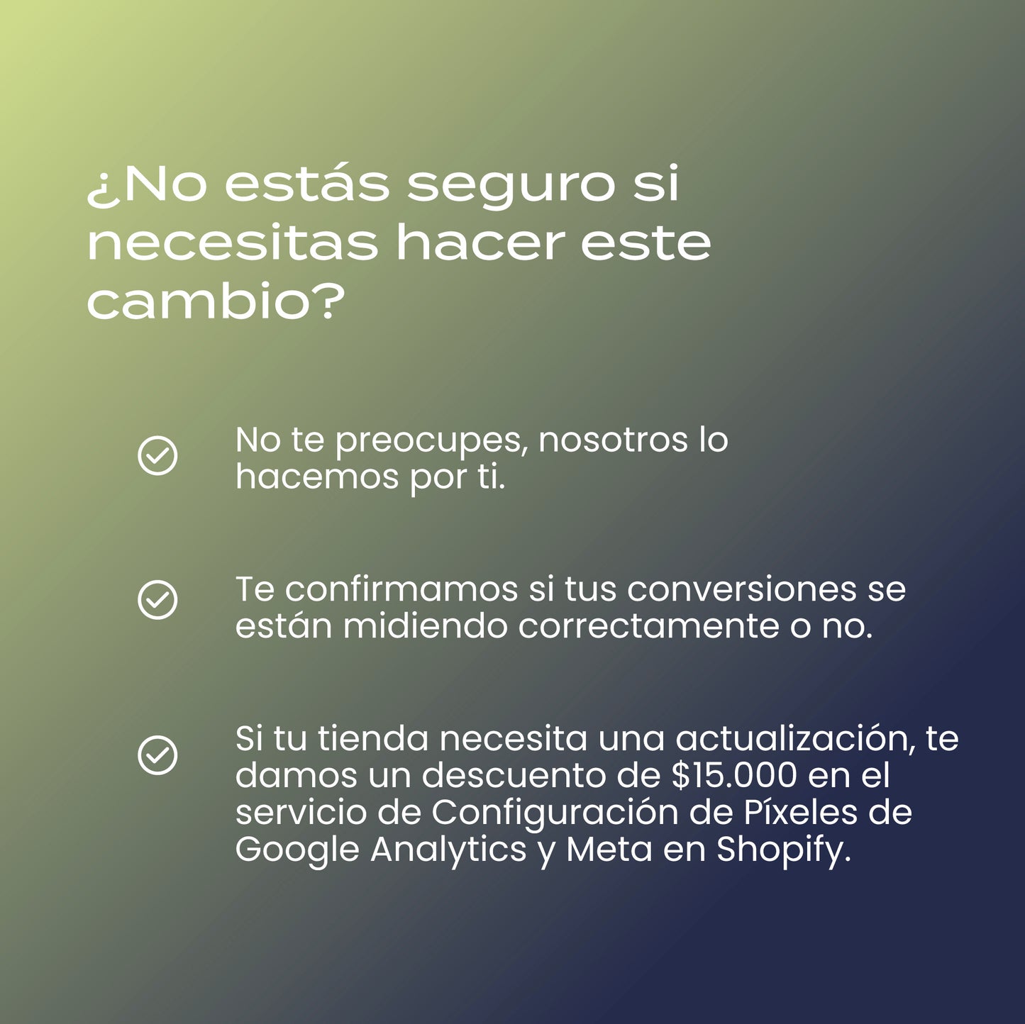 Revisión de Configuración de Píxeles de Google Analytics y Meta en Shopify
