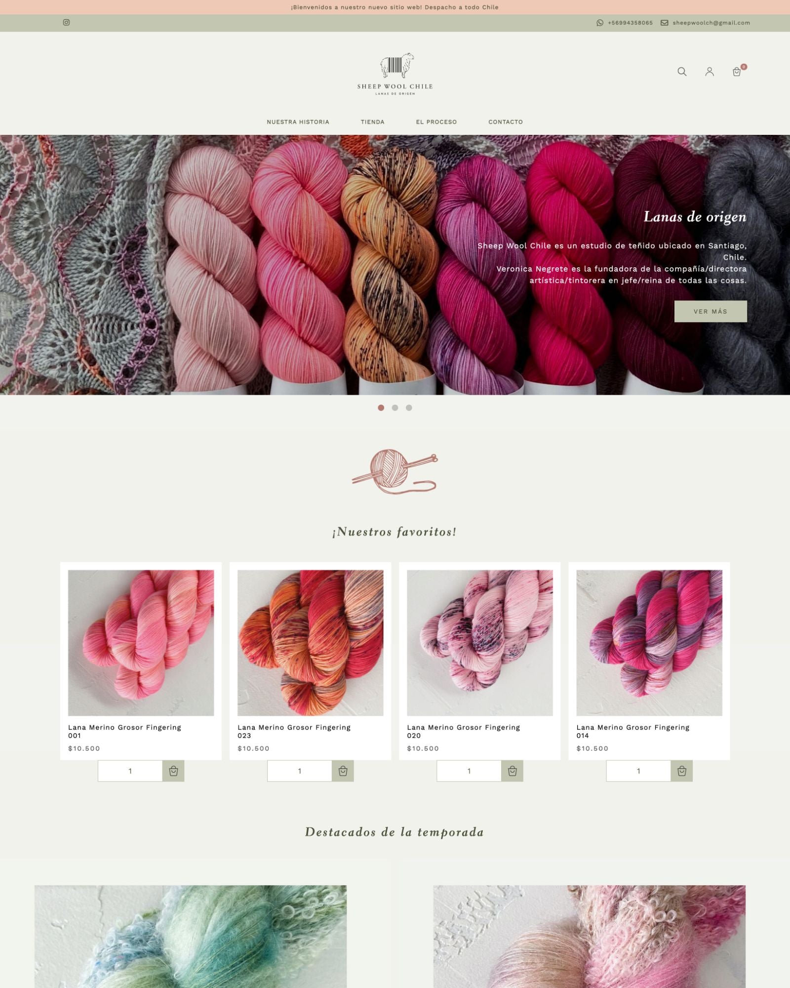 Sheep Wool Chile