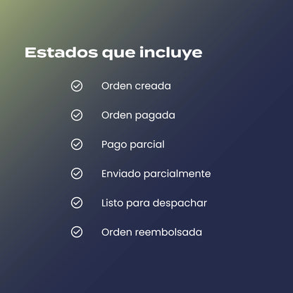 Página de Seguimiento de Órdenes