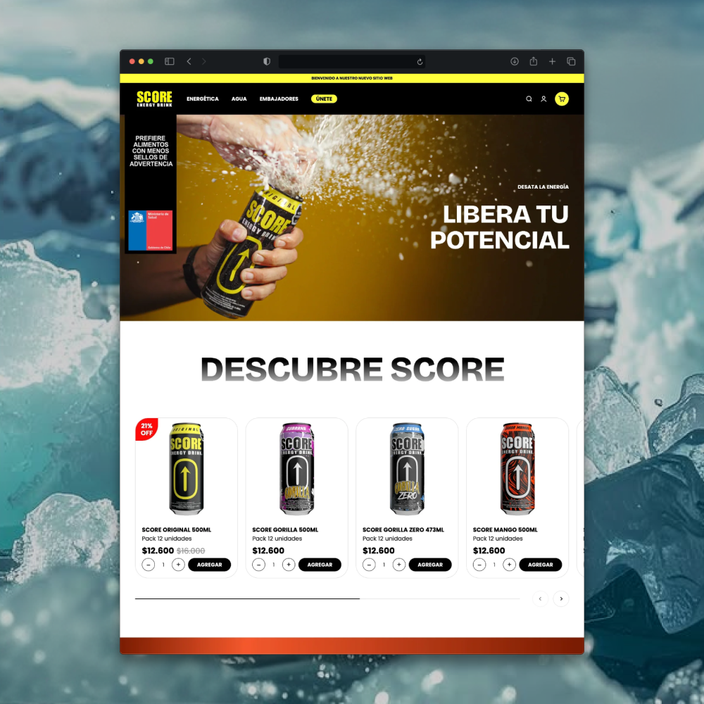 Score Energy Drink