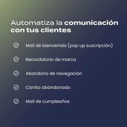 Pack de 4 flujos de correos automatizados