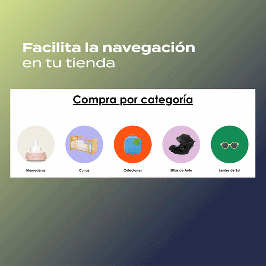 Sección Compra por Categorías