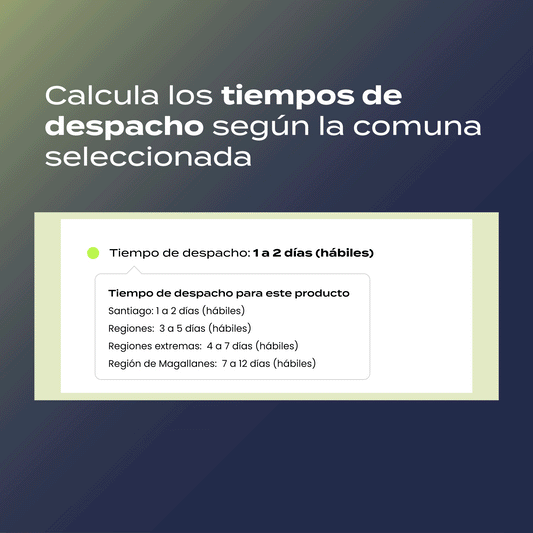Calculadora Tiempos de Despachos