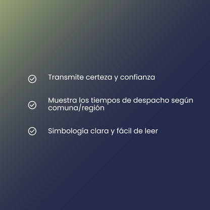 Calculadora Tiempos de Despachos