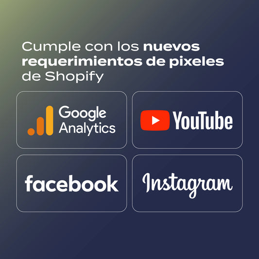Configuración de Píxeles de Google Analytics y Meta en Shopify