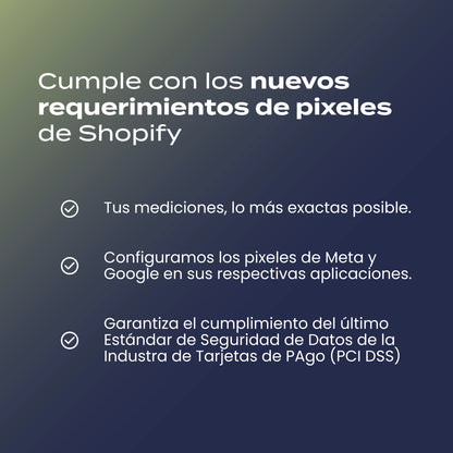 Configuración de Píxeles de Google Analytics y Meta en Shopify