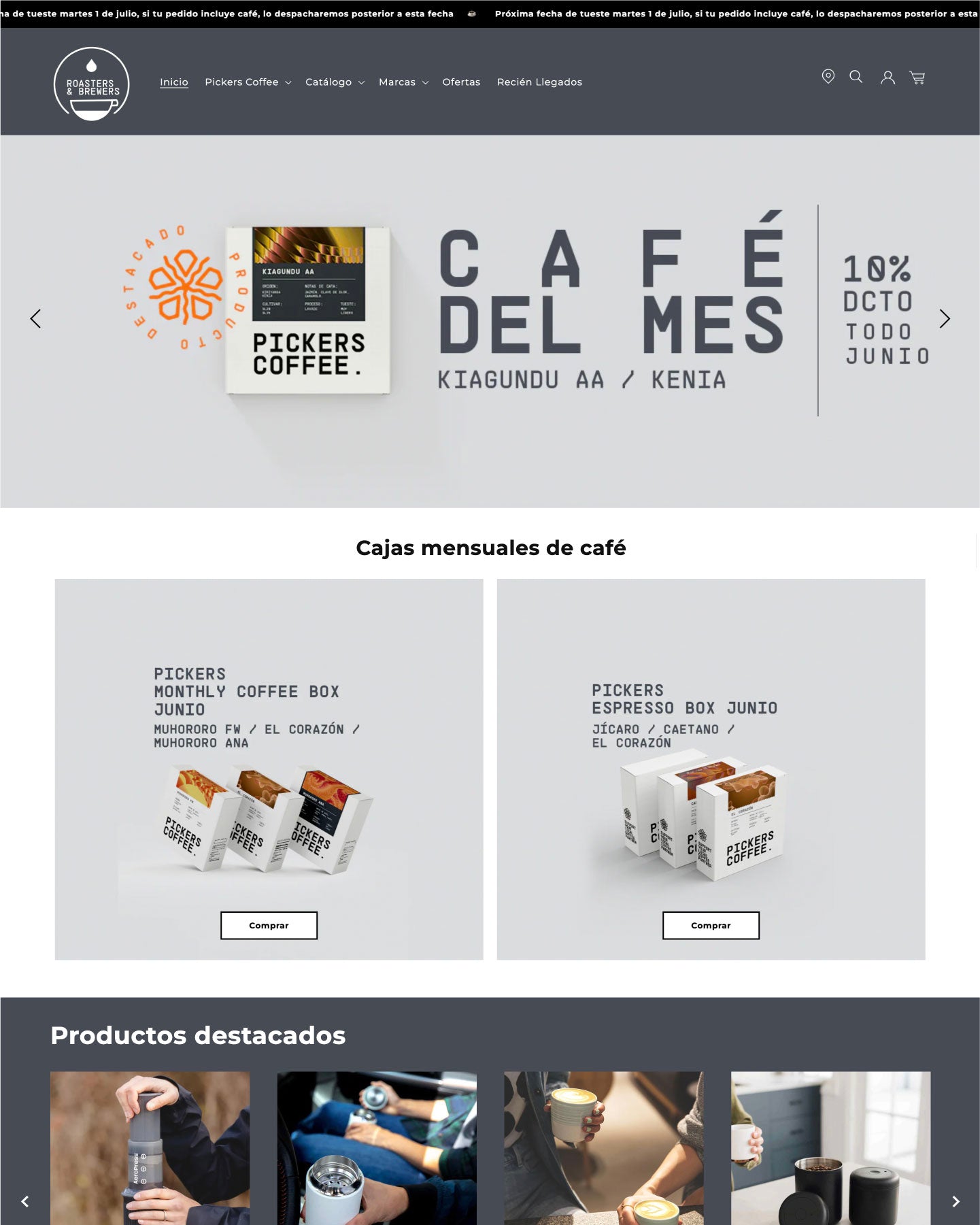 Roasters & Brewers