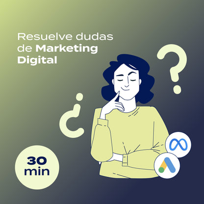 30 minutos de Soporte Marketing Digital