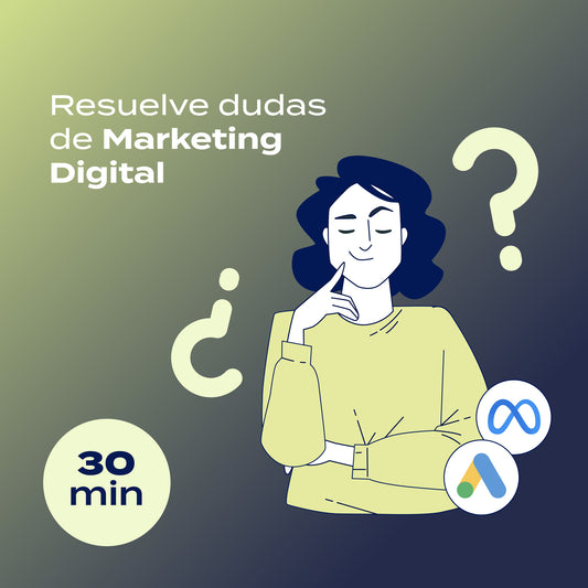 30 minutos de Soporte Marketing Digital